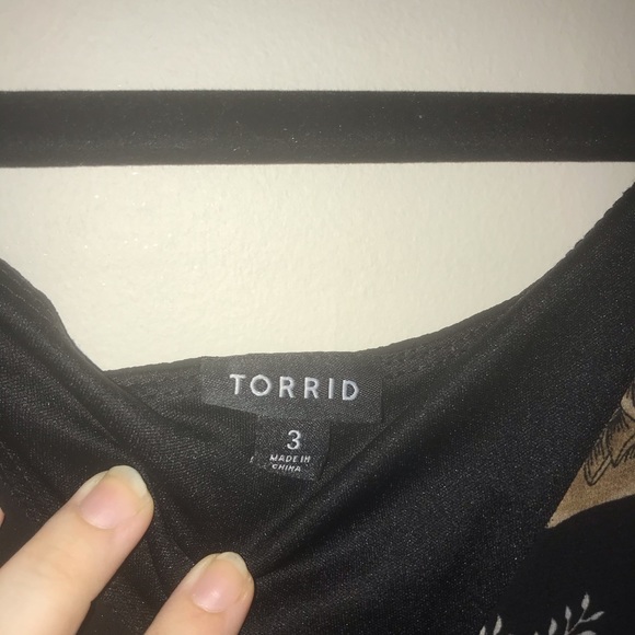 Floral Cinched Waist Dress - Picture 3 of 4